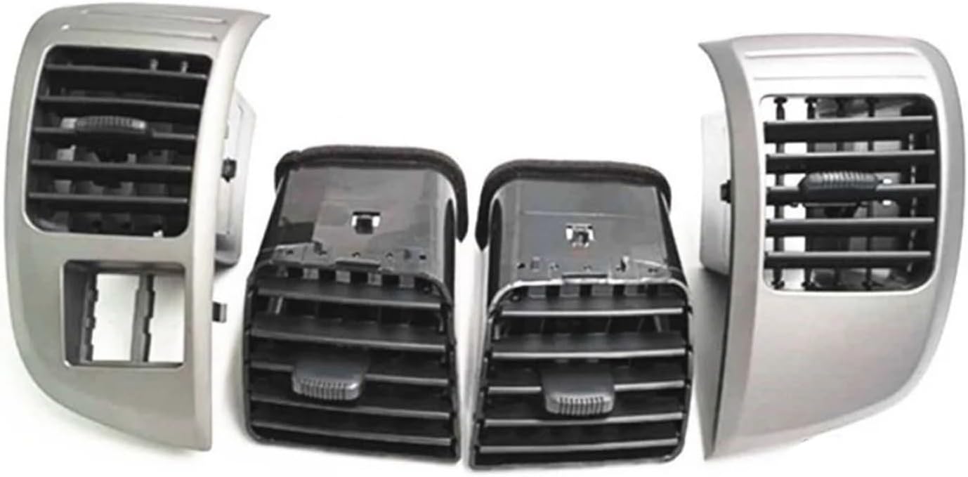 A/C Air Vent Outlet Air Conditioner Dashboard | Compatible With Great wall Wingle 3/5 Plate Frame Panel | Compatible With Isuzu D-Max MU-X | Compatible With Chevrolet(1 Set(4pcs))
