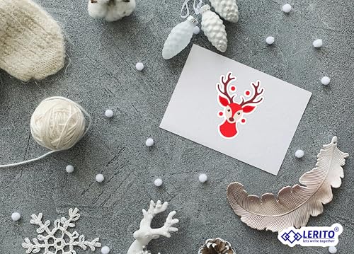 Image of Christmas Stickers - Vinyl Decals | Waterproof Stickers for Laptops, Water Bottles, Bikes