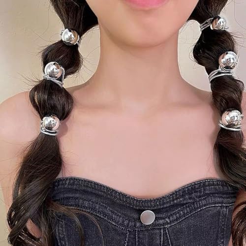 10pcs Hair Tie Bracelets - No Damage Ponytail Holders