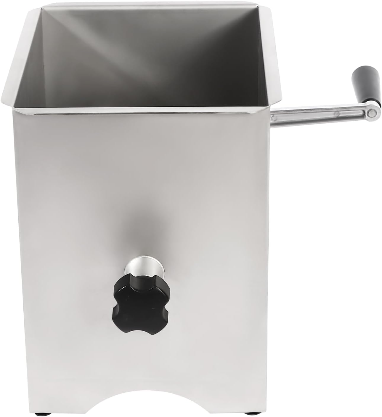 Stainless Steel Meat Mixer Manual Meat Grinder Heavy Duty Mixing Machine for Meat Seasonings Commerce and Household Use, 20 lbs Load Capacity