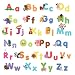 treepenguin Kids Animal Alphabet Wall Decals: Cute Removable ABC Wall Stickers for Toddler Boys and Girls Rooms - Large Educational Letters for Bedrooms Playrooms & Baby Nursery Wall Decor