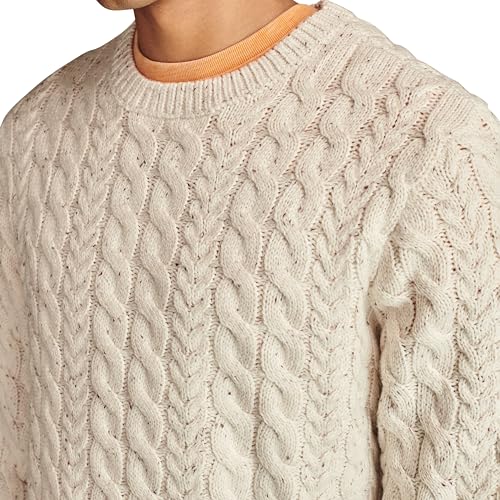 Pull Cable Crew Neck idéal pour un style élégant et décontracté en week-end