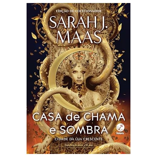 Cidade da Lua Crescente: Casa de chama e sombra (Vol. 3)