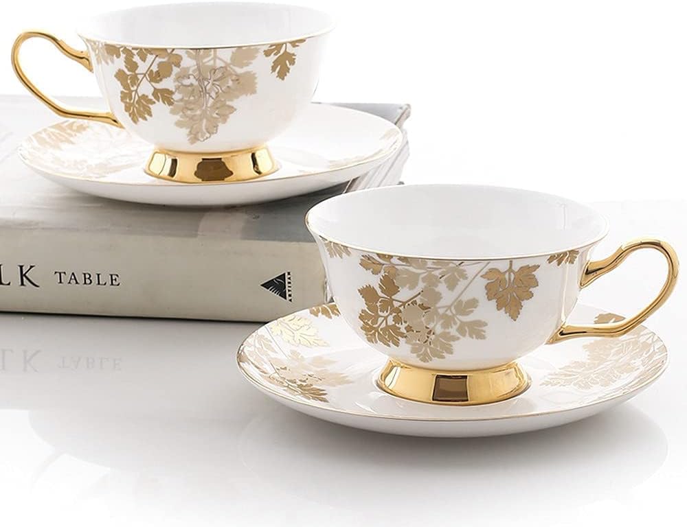 Creativity Chinese Ceramics Tea Coffee Cup Set Porcelain Cafe Dinnerware Tea Set