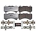 Power Stop Front Ceramic Brake Pads For 2016-2019 Cadillac CTS, 2012-2024 Chevy Camaro, 2015-2023 Dodge Challenger, 2015-2023 Charger, 2012-2021 Jeep Grand Cherokee