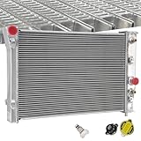 Chevy CC1885 Radiator Replacement for 1997~2004 Chevy Corvette 2-Door Z06 C5 350 5.7L V8 AT 4 Row Aluminum Radiators