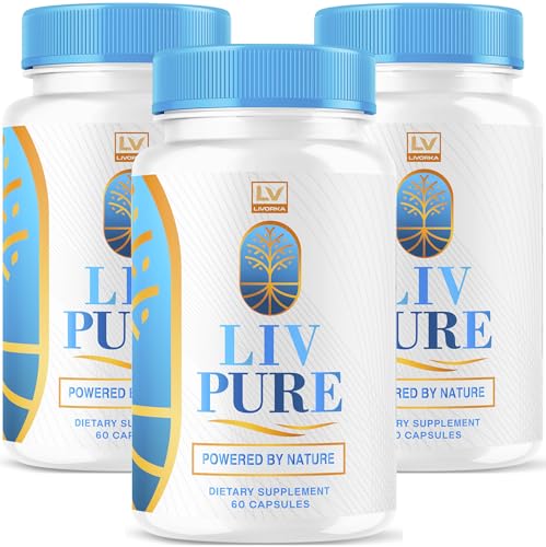 (3 Pack) Liv Pure Liv Pure Reviews Liv Pure Pills Liv Pure Pills Reviews Livpure Liv Pure Capsules Liver LivPure Pill Now in Capsules 180 Capsules for 90 Day.