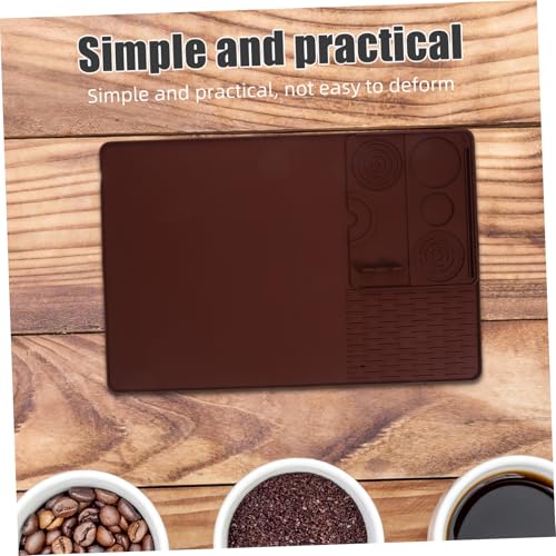 Tapete de silicona UKCOCO de alta resistencia, base protectora de cafetera y secado de platos 6