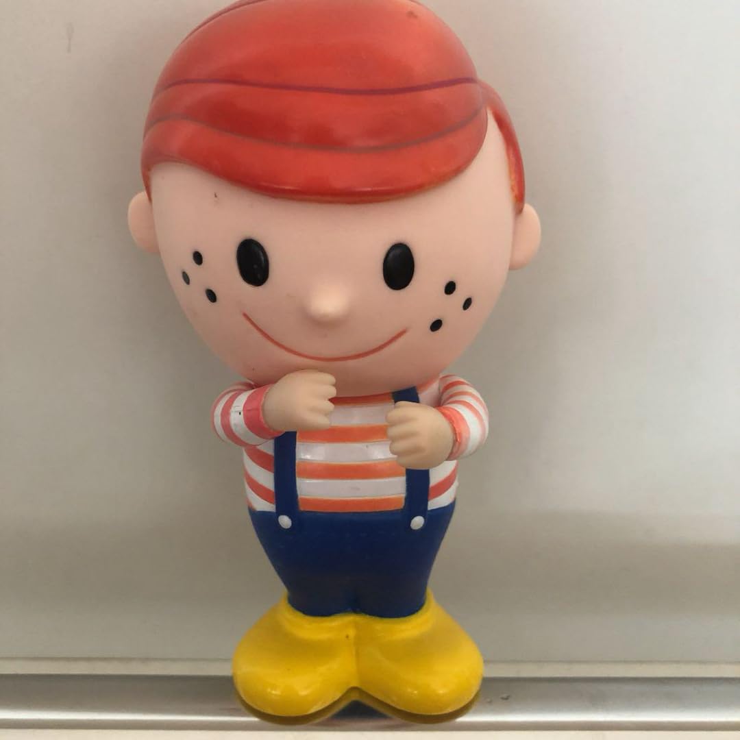 little boy&girl 貯金箱 男の子と女の子 ソフビ フィギュア 楽天市場