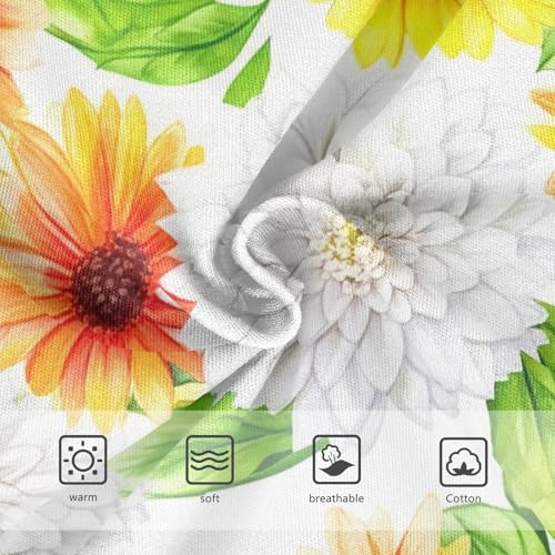 Cotton Toddler Underwear Floral Spring Watercolor Flowers Floral Little Girl Panties Flower Underpants Briefs 2t3