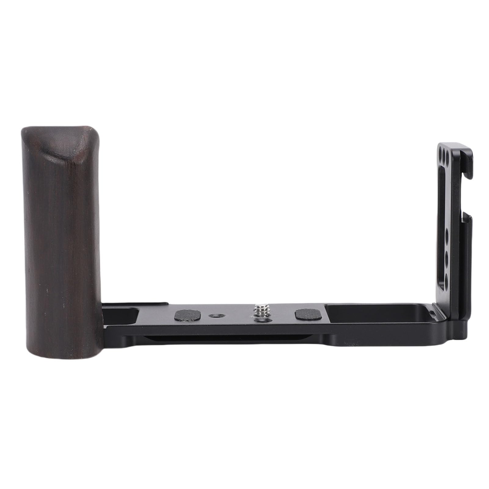 Generic GFX50R Uchwyt Aparatu L Ergonomiczny Drewniany Uchwyt Mocowanie Zimnego Buta Materiał ze Stopu Aluminium do Długich Sesji Fotograficznych