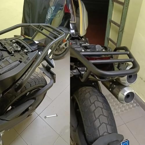 Porte-bagages Scrambler 1100 pour fixer vos valises sans risque - 2