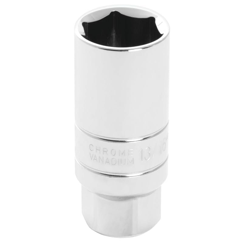 Soquete para Vela de Ignição Performance Tool W1126C, Encaixe de 9,5 mm (3/8 pol.), 20,6 mm (13/16 pol.)