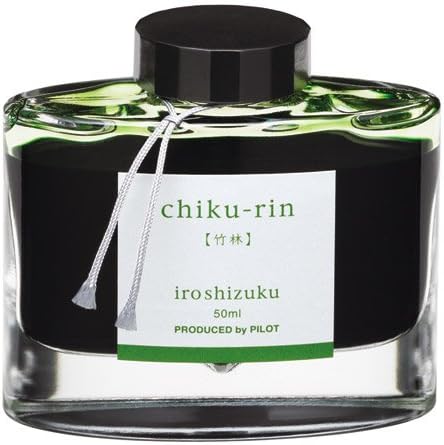 Namiki Refills Iroshizuku Chiku-rin Bamboo Forest Yellow-Green Bottled Ink - N69222