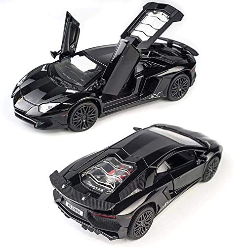Image of Alloy Car Model Diecasts Metal Toy with Sound /Light /Pull-Back Off-Road Vehicles Car Model Collection Kids Toys Gift Multicolor Pack of 1 (1:32 LAMBO-LP750-4)