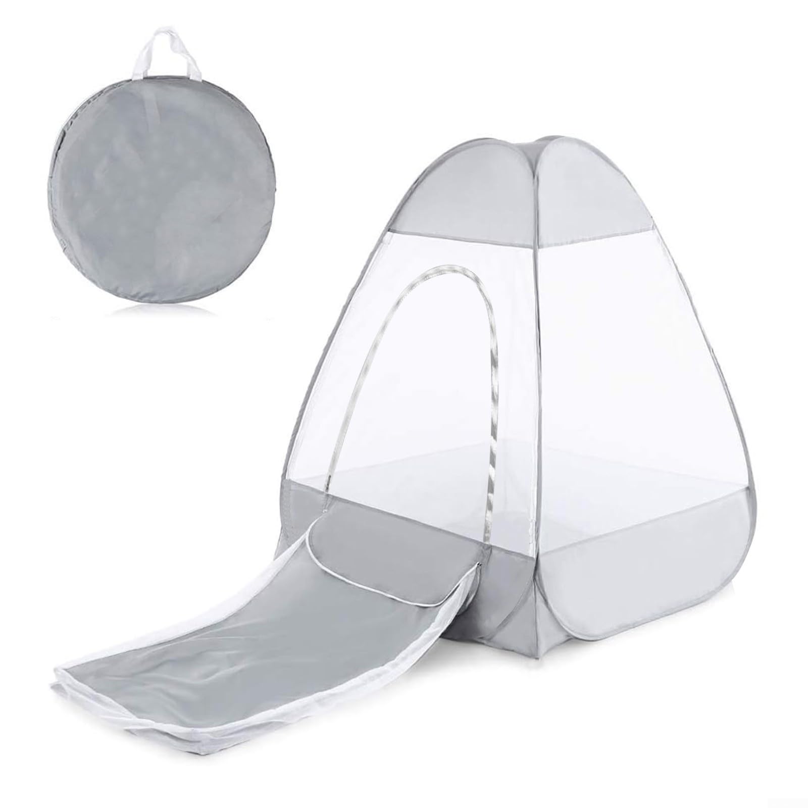 Tente filet de méditation, portable, pliable, polyvalente, abri de camping en tissu Oxford, pour camping, randonnée, activités de plein air