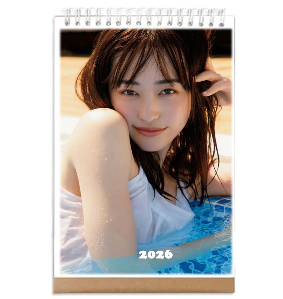 Amazon | 福原遥 カレンダー グッズ 卓上カレンダー 【非公式 2026年度