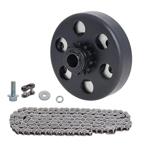 Embrayage 5/8 12 dents avec chaîne 35 pour mini bike et go kart