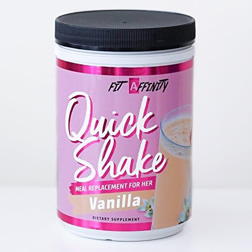 Fit Affinity Quick Shake - Meal Replacement for Her (Vanilla)