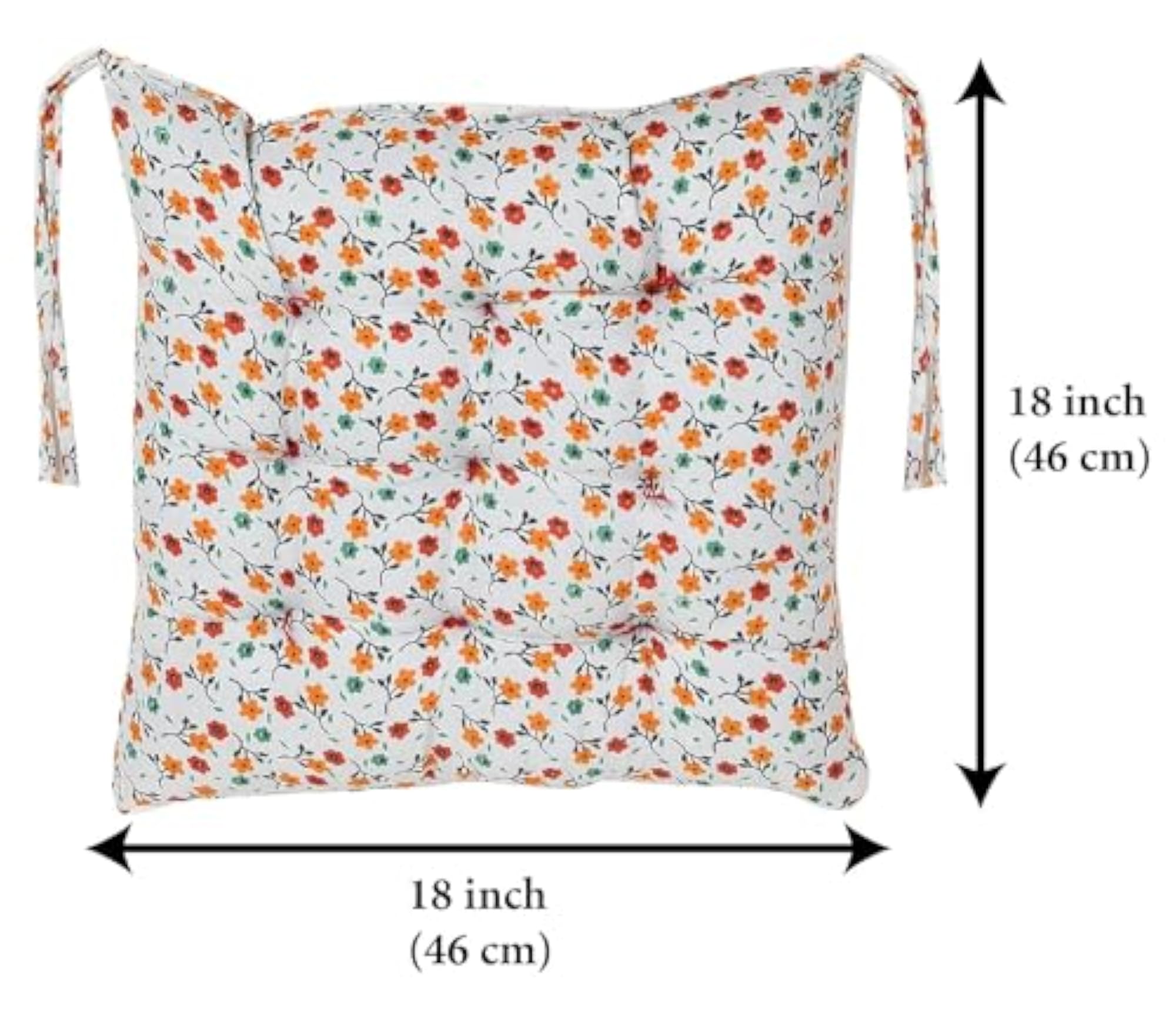 Microfibre Quilted Chair Cushion/Pad
