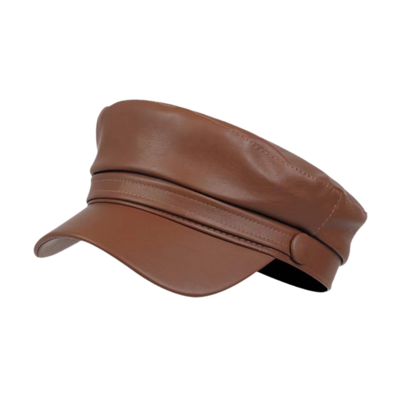 ZOOMELLA Newsboy Cabbie Cap Fiddler Cap Acht Sailor Hat Hat Headwear Travel Women Beret Hat Coffee|Hats|Clothing, Shoes & Accessories-picture-47