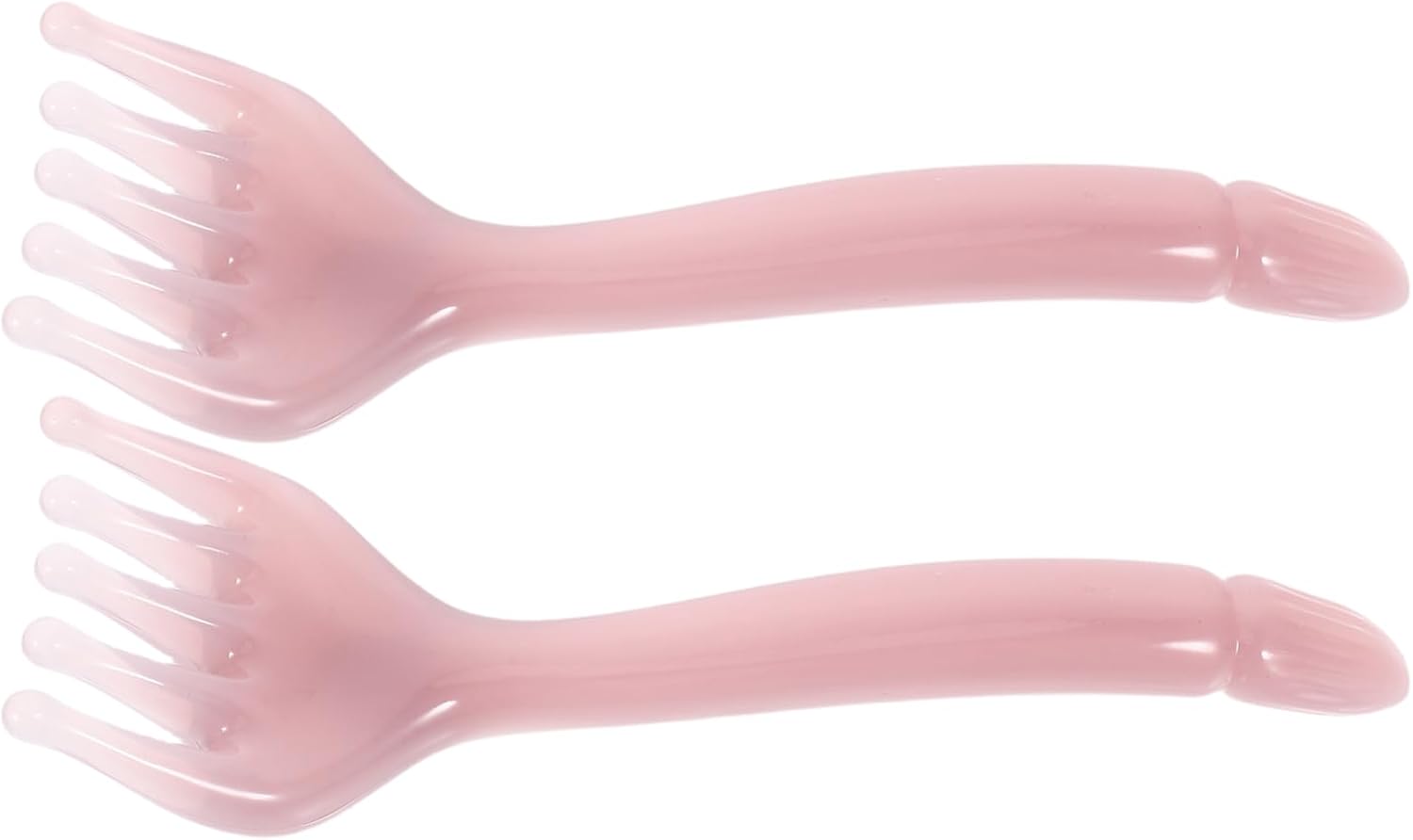 2Pcs Scalp Scraper Massager Comb Ergonomic Gua Tool for Head Face Neck Travel Friendly Hair Brush for Daily Use Gentle Skin Relieves Fatigue