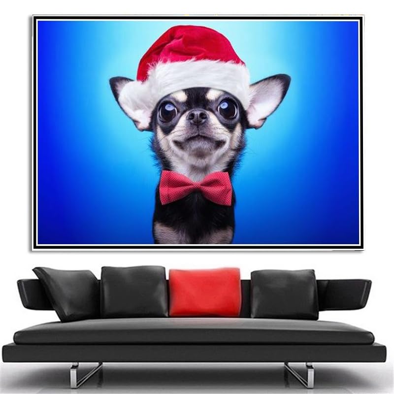 Amazon | チワワのかわいいペットの犬﹣5D Diyダイヤモンドペイン
