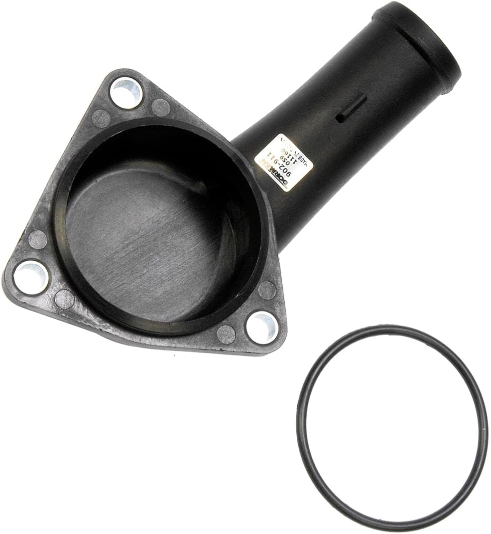 APDTY 021121121C Thermostat Water Outlet Cover With O-Ring Gasket