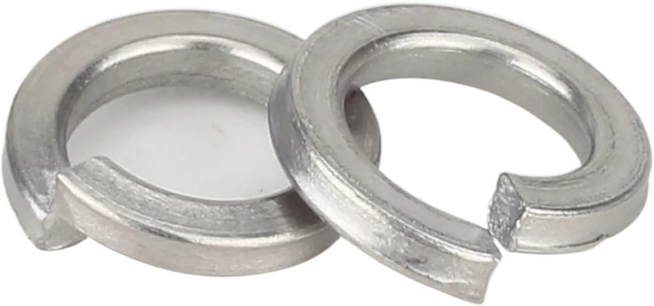 TC4 M2.5 M3 M4 M5 M6-M12 M30 Titanium Alloy Screws Spring Washer Ti Washers (Color : Machining M20 Washer)