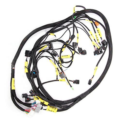 WZruibo K20 K24 K-Series Tucked Engine Wiring Harness for Honda Acura K-Swap Integra CRX EK EG 02-04 RSX Type S&Base,for 01-05 Civic Si EP3 Type S / K24 Swap(500167639)