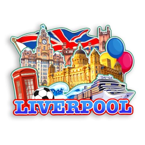 Refrigerator magnet liverpool uk fridge magnet city travel souvenirs tourist gifts 3d classic landmarks handmade crafts home decoration -1451