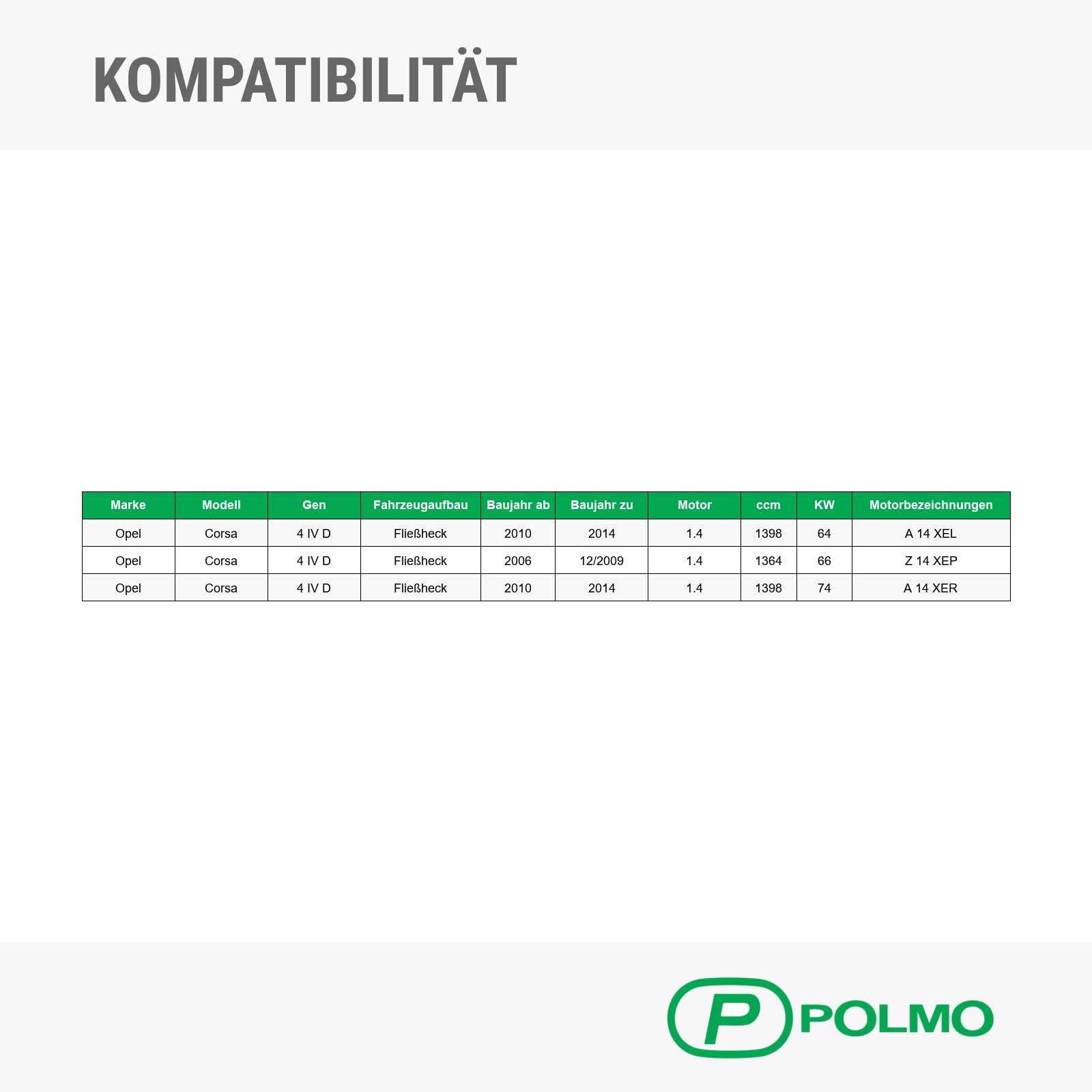 POLMOstrow Auspuff Mitteltopf für Opel Corsa 4 IV D 1.4 Fließheck 2006-2014