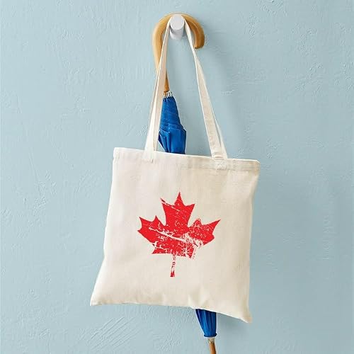 Cafepress Maple Leaf Tote Bag Natural Canvas Tote Bag, Reusable Shopping Bag #TOP27