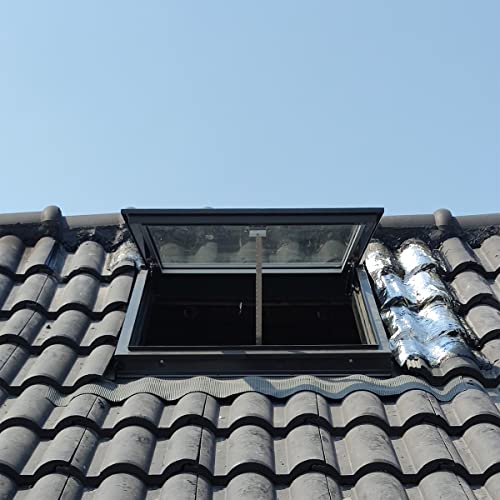 Roof Window And Skylight Basement Daylighting Door Multi-Angle Roof Viewing Aluminium Window Customized (Length Custom * Width Custom,Manual Version) #TOP1