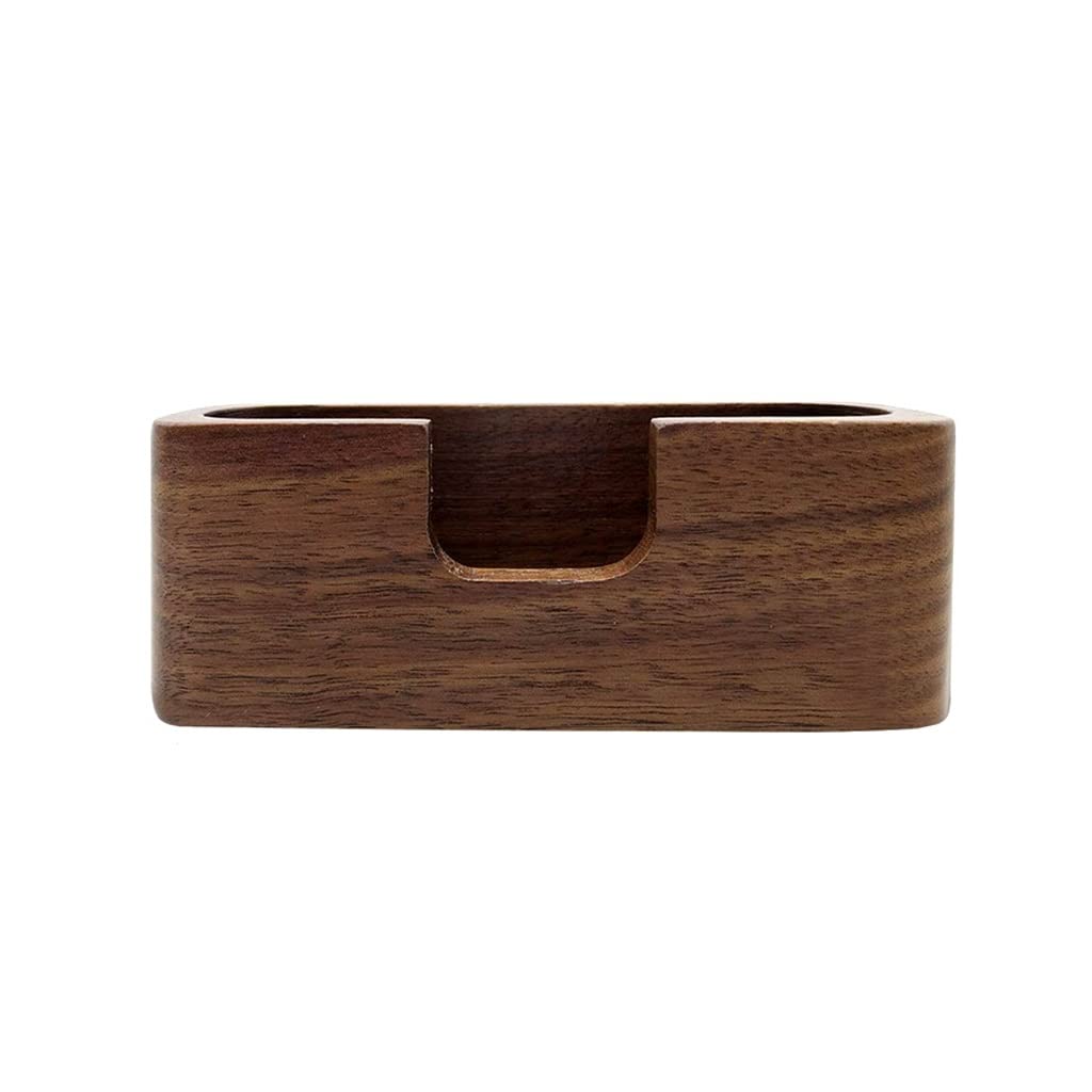 MOBYGKFY Professional Wooden Business Card Holder, Desk , Simple , Note