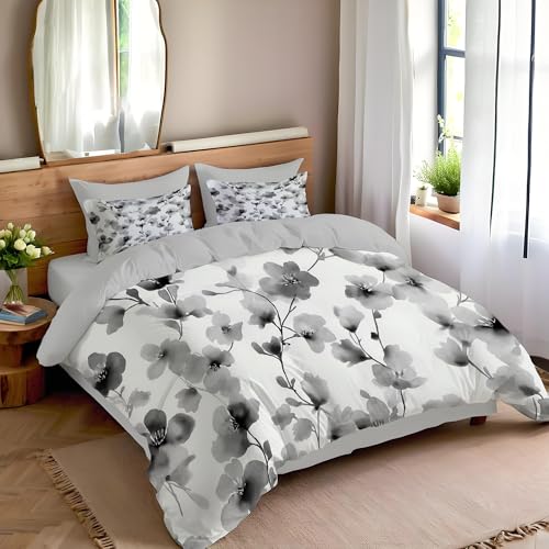 Housse de couette 140x200 fermeture eclair pour enfiler son lit facilement