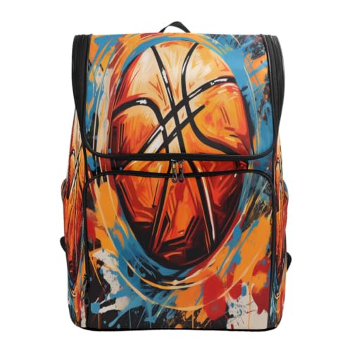 Sac à dos basket-ball orange le cadeau idéal pour la rentrée