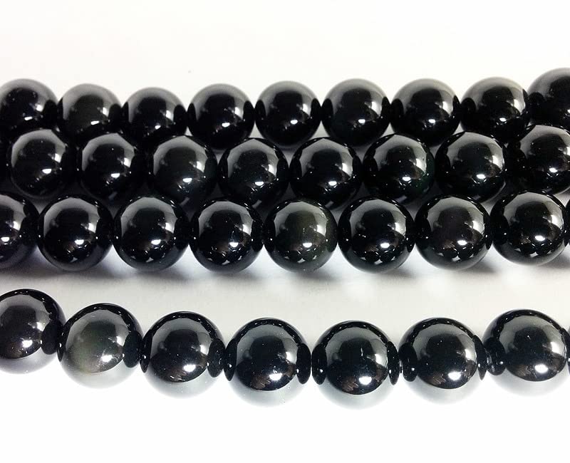 Image of Plastic 6 mm Beads /moti Kit 500 pcs for Jewellery Making /Craftwork /Decorations (Black)