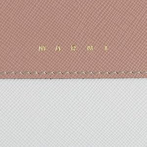 Amazon | [Marni] [マルニ] 長財布 バイカラー サフィアーノ ラウンド
