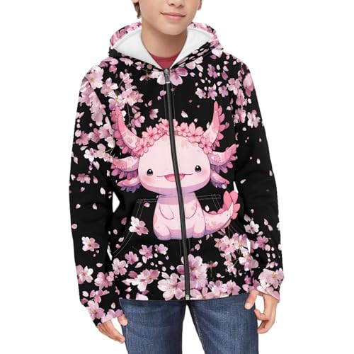 Image of Biyejit Kids Novelty 3D Graphic Printed Hooded Sweatshirt