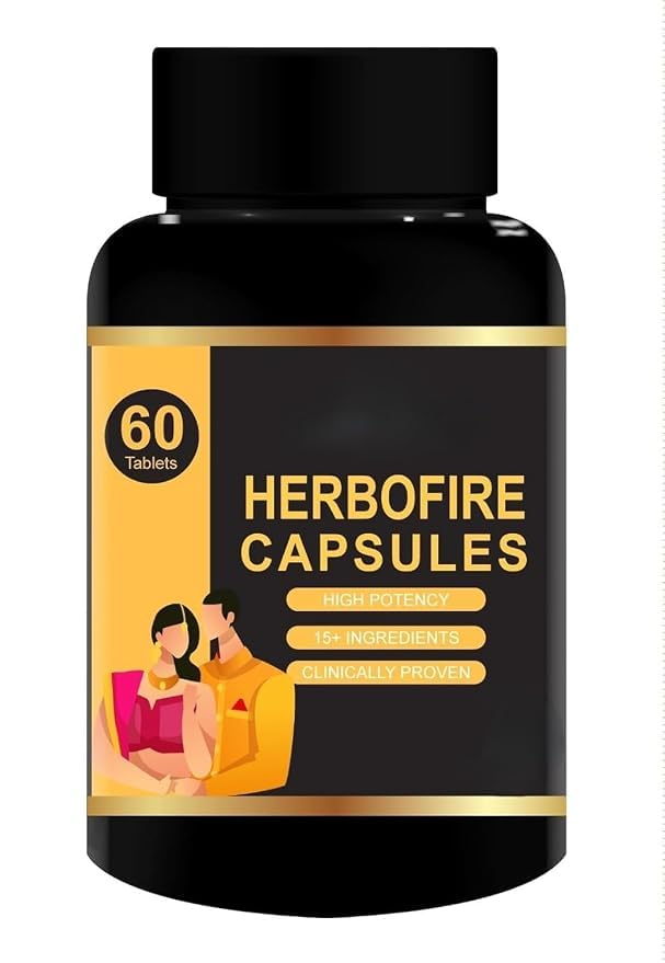 Herbofire Ayurvedic Herbal Capsules | Multi-Herb Daily Wellness Supplement | High Potency Plant-Based Formula | 15+ Herbal Ingredients | 60 Easy-to-Swallow Tablets-image-19