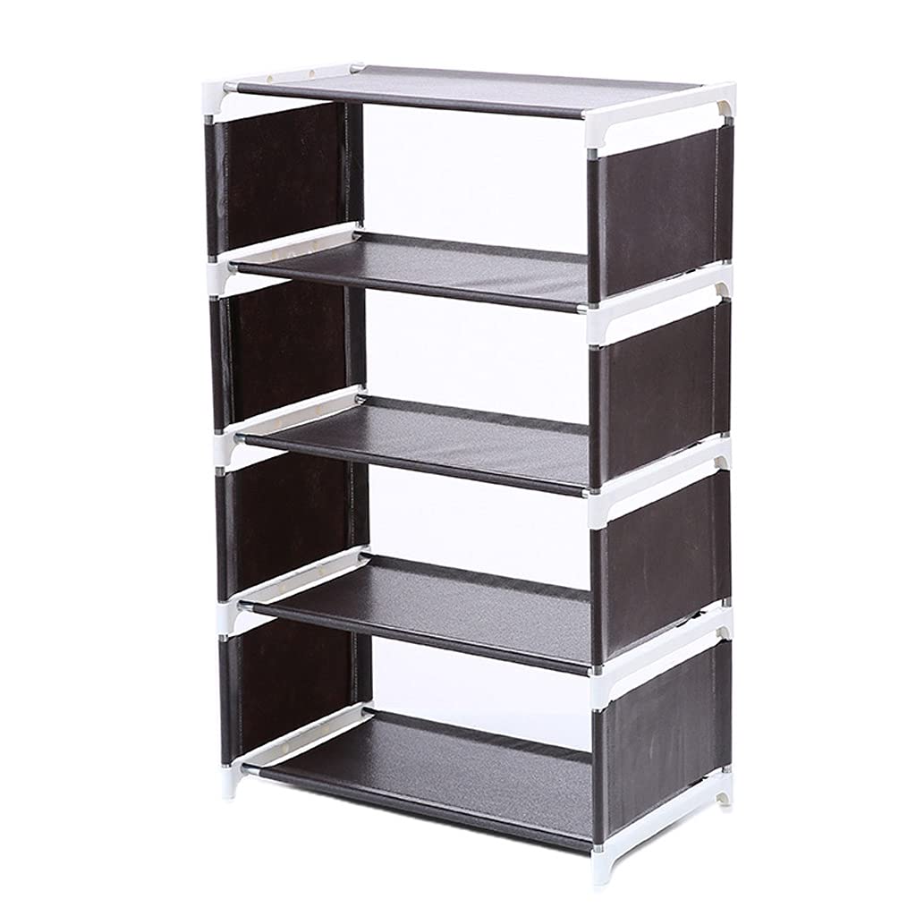Rangement chaussures peu encombrant étagère non-tissé pour placard et couloir
