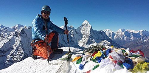 Foto von KOMPERDELL Erwachsene T2 Ascent Ti Stock, Schwarz/Grün, One Size, 1842421, T2 Ascent Ti