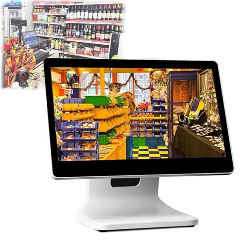 Image of 15.6 inch Touch Screen Cash Register,Adjustable Angle,POS Cash Register,for Retail, Restaurant,Store