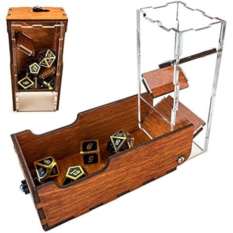 C4Labs Micro Travel Dice Tower and Vault Cover