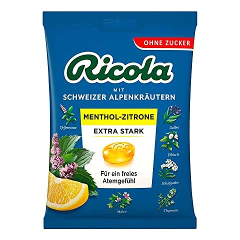 Ricola Menthol Zitrone Extra Stark Cover