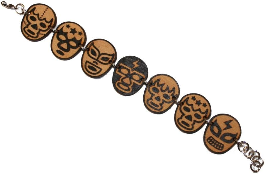 Luchador Mask Bracelet by Urban Boho