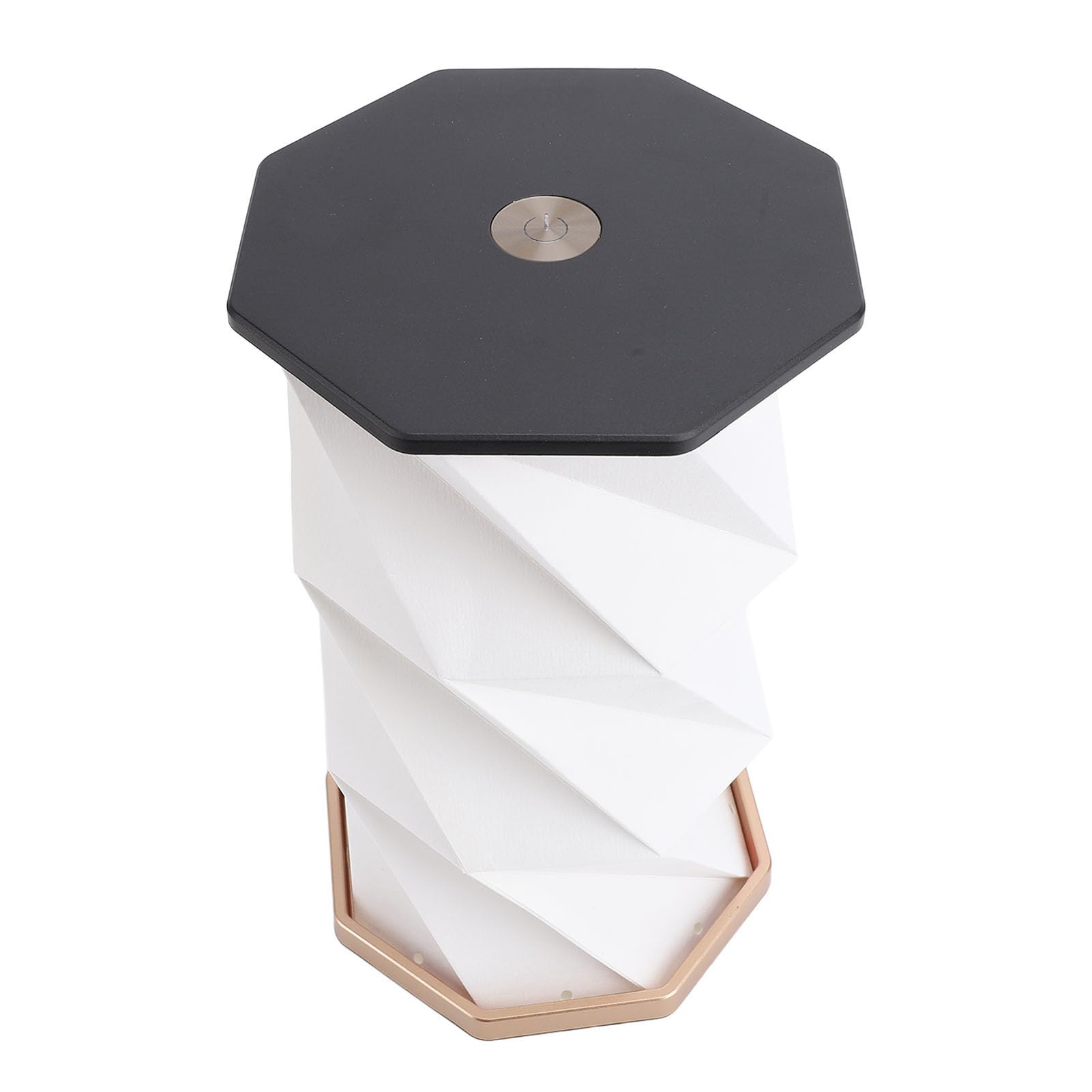 Lampada di Carta Pieghevole, Lampada Portatile con Touch Dimmer, | Lampada da tavolo ricaricabile con USB, lampada da scrivania alimentata a batteria per campeggio in camera da letto