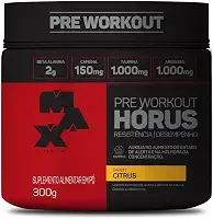 Max Titanium Hórus Pre Workout - 300G Citrus -