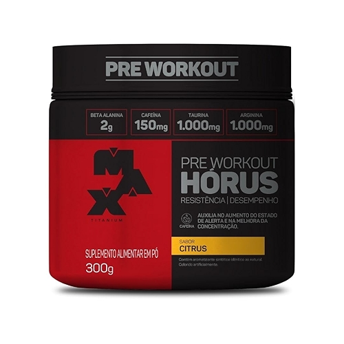 Hórus (300g), Citrus, Max Titanium Hórus (300g), Citrus, Max Titanium
